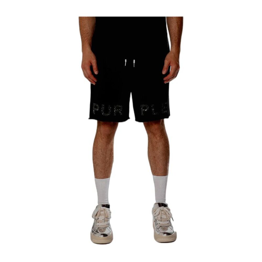 Purple Brand Shorts French Terry PO Mens Black M4196
